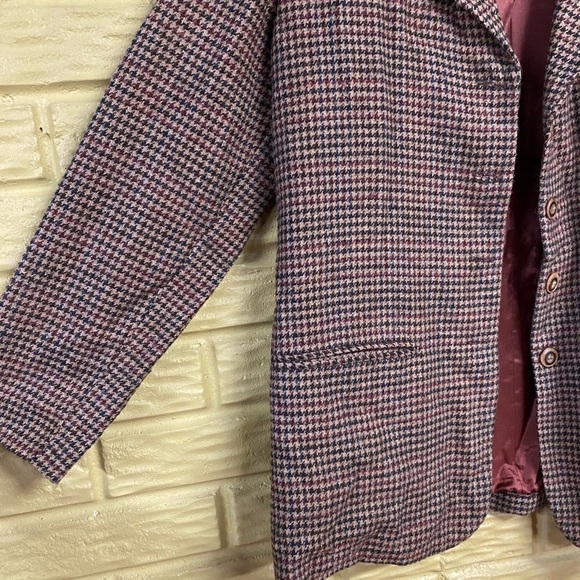 Vintage Willow Ridge Maroon/Brown Blazer Sz 10 - Picture 3 of 6